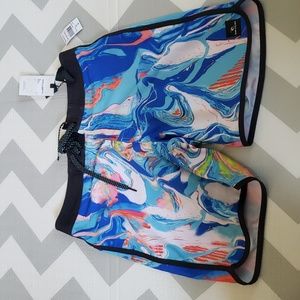 Rip Curl Mirage Resinate  stretch board shorts.  NWT. Size 30 18 " length